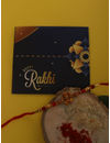 YouBella 2 Rakhi and 2 Greeting Card Combo for Brother (Multi-Colour) (YBRK_91)